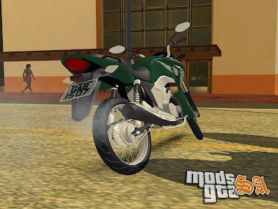 Honda CG 150 Titan 2014 para GTA San Andreas